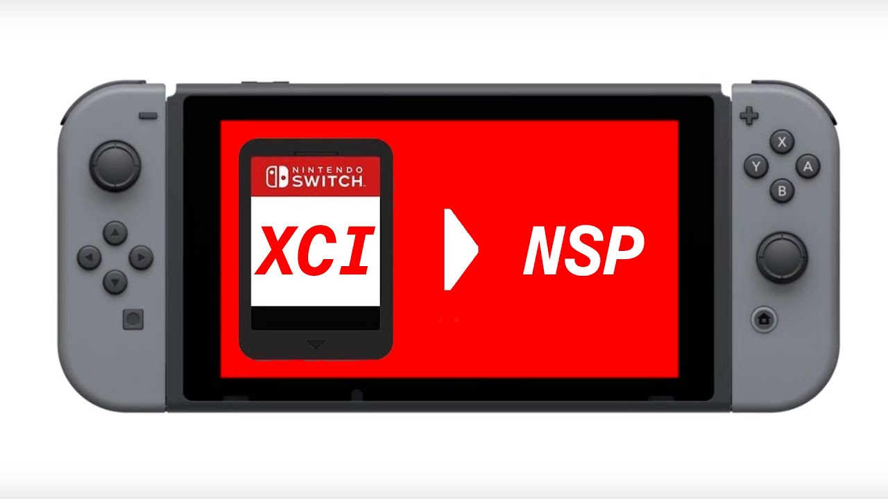 Convert XCI to NSP - YouTube