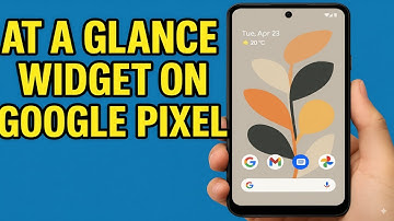 How To Use At A Glance Widget On Google Pixel (2025)