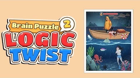 Brain Puzzle 2 Logic Twist Level 12 |Help The Girl Hold Breath Underwater....| Walkthrough Solution