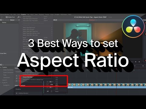 Video: Bagaimana Mengubah Rasio Aspek Aspect