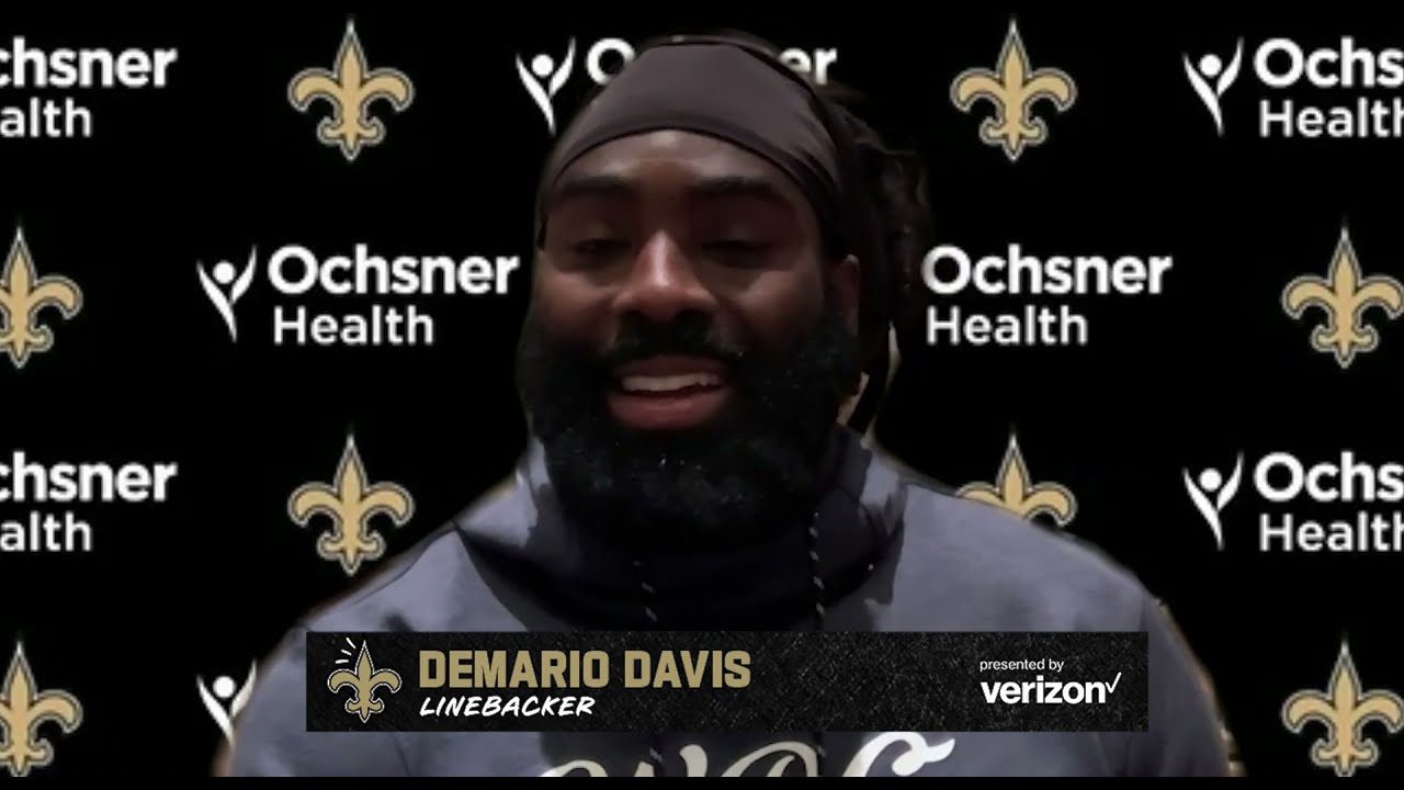 Demario Davis talks about Hurricane Ida | New Orleans Saints