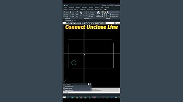 AutoCAD Tips Connect Unclose Line