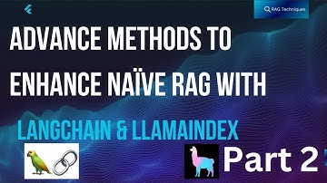 Advance Methods to Enhance Naive RAG with Langchain and Llamaindex  ( Part 2 )