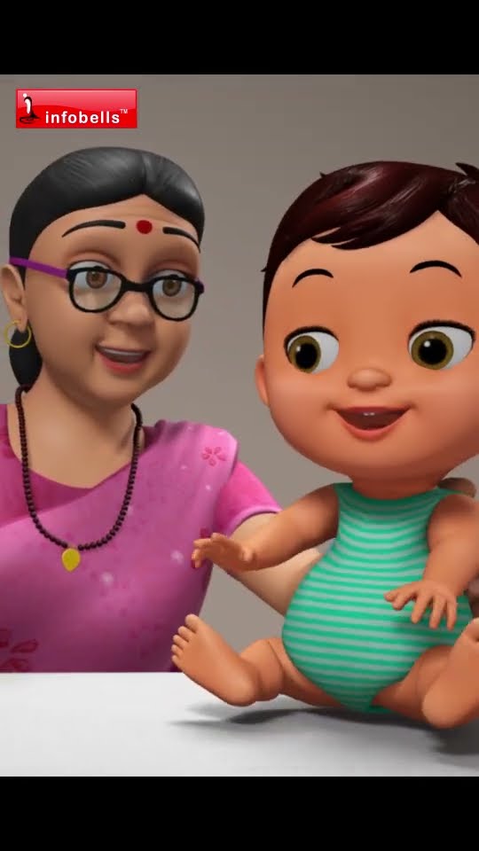 বাচ্চা কেন কাঁদছে - Baby Crying | Bengali Rhymes \u0026 Cartoons | Infobells #bengalirhymes #babycrying