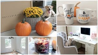 Painting My Office, Fall Shopping, New Fall Mugs, Pottery Barn Order