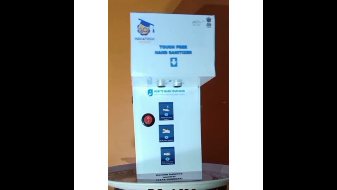 Automatic hand sanitizer dispenser