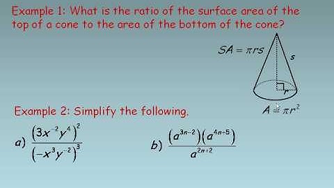Simplifying Algebraic Expressions Involving Exponents