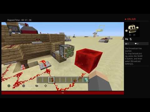 Redstone 3: How To Make a Triangle Piston Door!