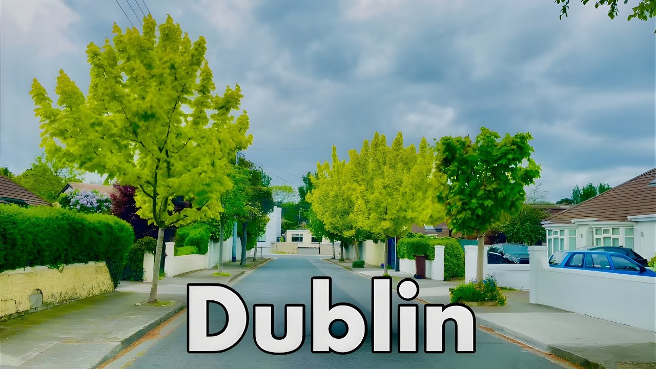4k Drive Dublin Ireland May 2025 | Templeogue, Clondalkin - Dashcam Ireland - Driving Downtown - uhd