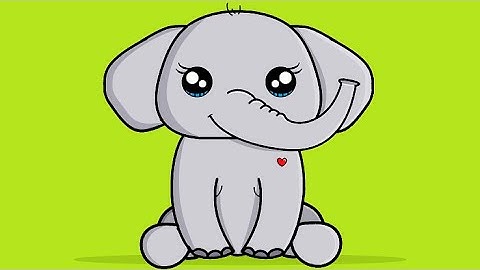 How to Draw an Elephant in MS Paint