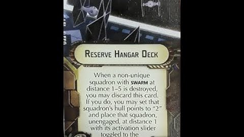 How-to use Offensive Retrofit "Reserve Hangar Deck" - Star Wars Armada Explained (SWAE)