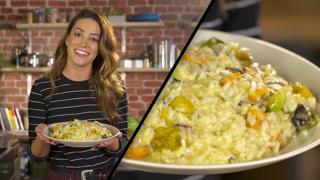 Roasted Root Veggie Risotto | Megan Mitchell - YouTube