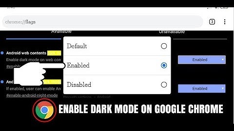 How To Enable Dark Mode On Google Chrome (Android/IOS)
