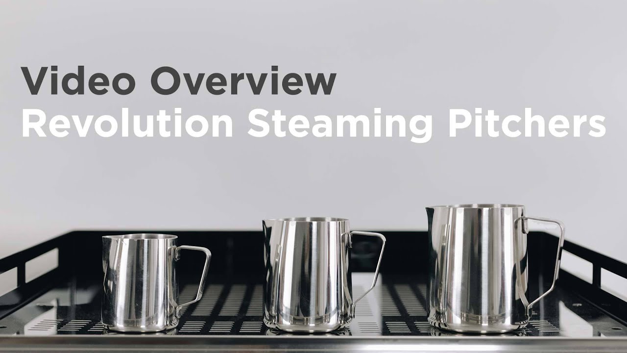 Revolution Stainless Steel Steaming Pitcher - 12 oz