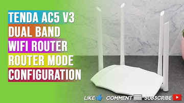 Paano i-config ang Tenda AC5 v3 AC1200 Smart Dual-Band WIFI Router