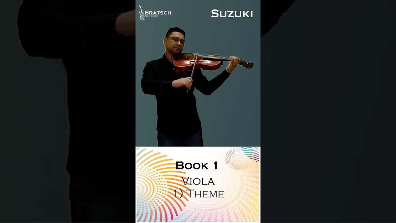 1 - Theme Suzuki Vol.1 - Viola de Arco