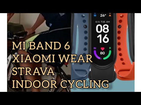 xiaomi wear strava