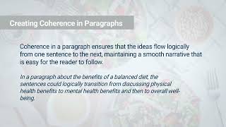 03 Creating Coherence in Paragraphs