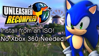 How to play Sonic Unleashed Recomp without a XBOX 360 screenshot 1