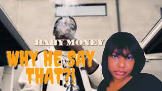 Baby Money - NEVER LOOK BACC (Official Music Video) Reaction