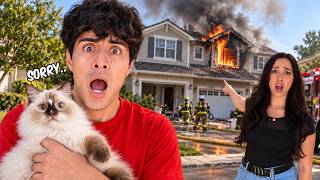 I Left My KITTEN Home Alone For 24 Hours (BIG MISTAKE)