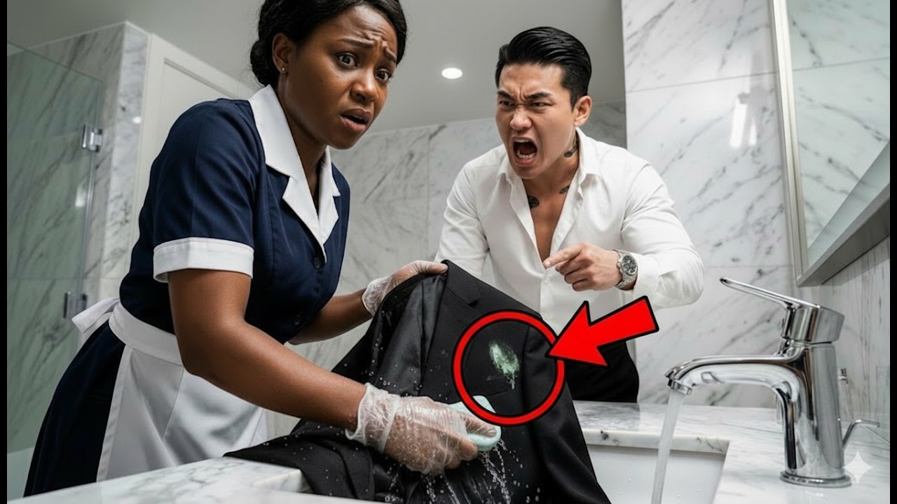 Korean Mafia Boss Yelled at the Black Maid—She Was Scrubbing Off Contact Poison.