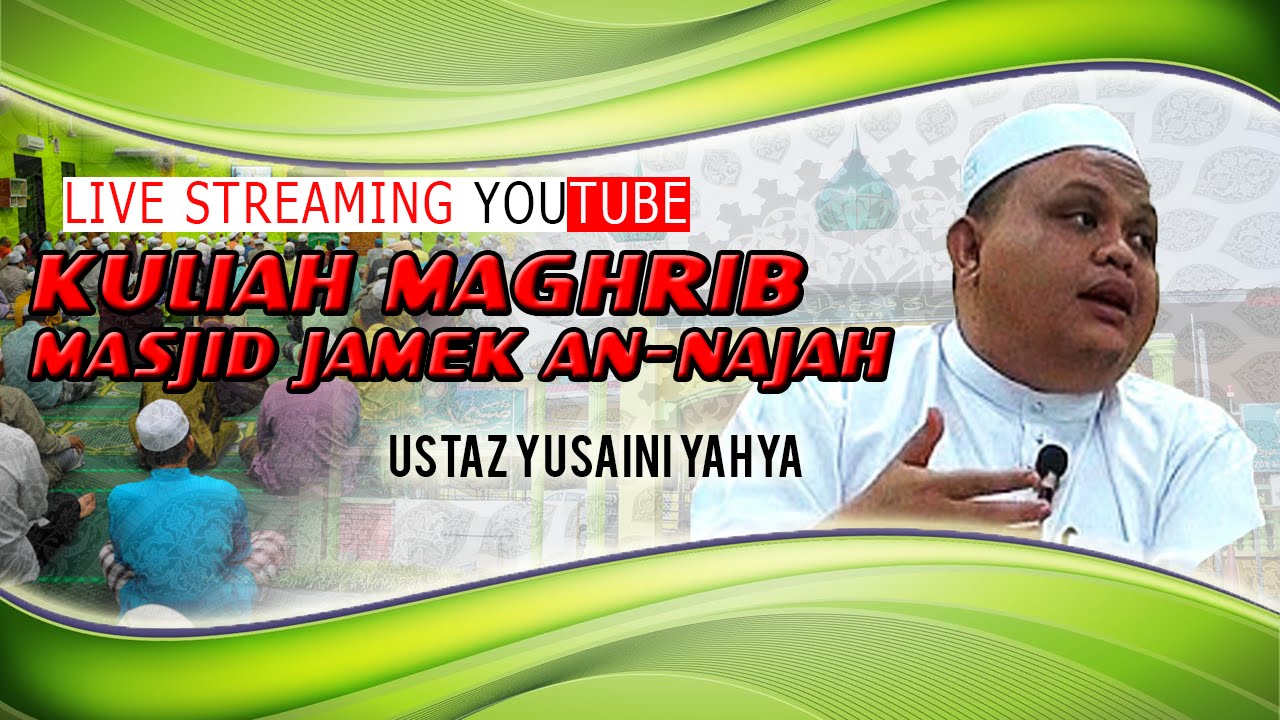 [LIVE] [290115] USTAZ YUSAINI YAHYA (MATIN) - PERJUANGAN YANG TIDAK BETUL
