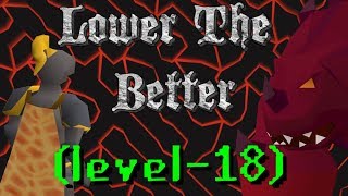 The 18 Combat Fire Cape Journey - Lower the Better Ep. #3