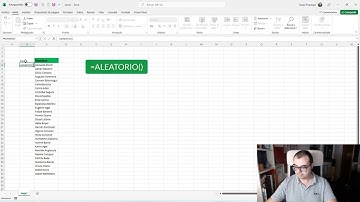 Cómo ordenar una columna de forma aleatoria con fórmulas