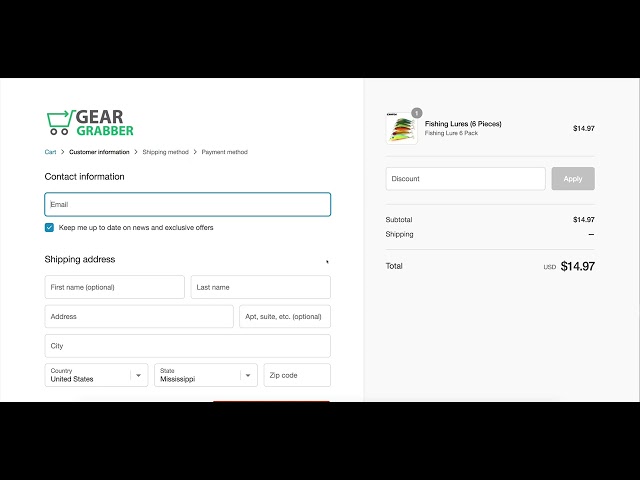 Step 4 Setting Up Checkout - 4 Shopify Setting Up Checkout - Shopify Course