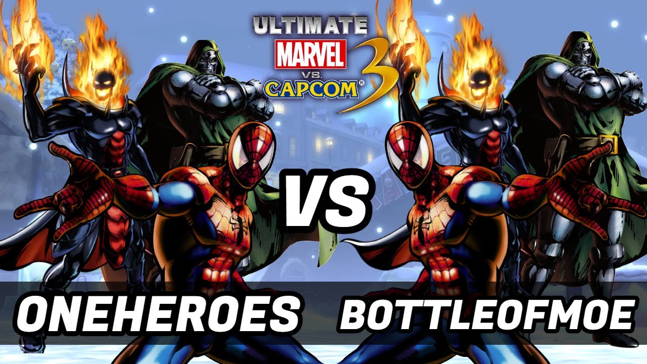 UMVC3 - FT5 - ONEHEROES VS BOTTLEOFMOE!