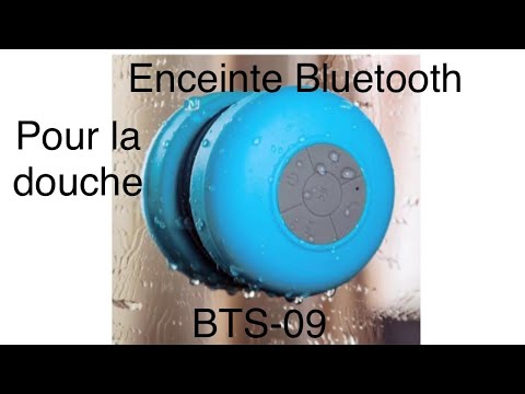 Enceinte Bluetooth Pour La Douche Bts 09 Youtube
