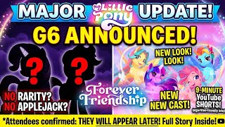 MLP: Forever Friendship REVEALED! (Where are Rarity & Applejack?)