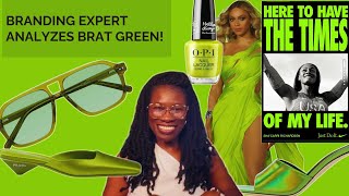 Brat Green: A Marketing and Branding Expert's Analysis 💚💛