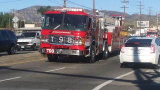 LAFD Light Force 98 Responding