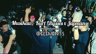 Musikaw - Japman & Kurt Ulysses (LIVE PERFORMANCE @Elements DK49 GANG Anniversary)