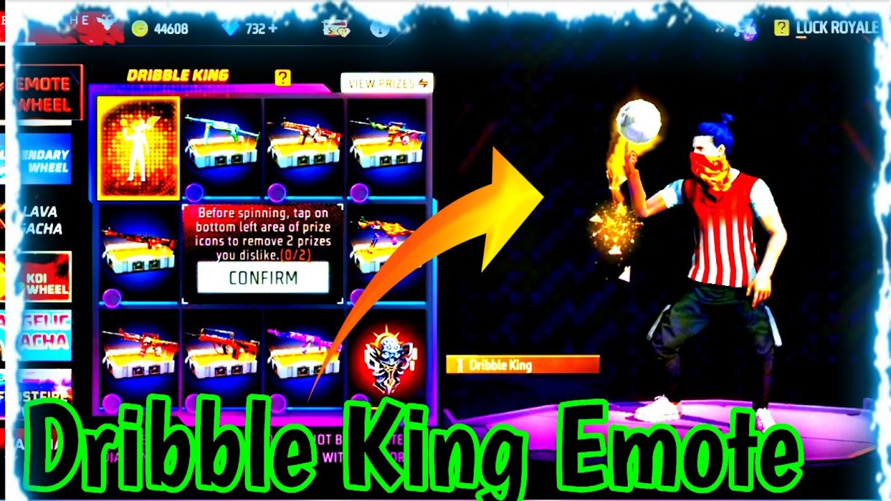 New Event Dribble King Emote Has Return In Free Fire | In Free Fire New Event Dribble King Emote