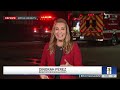 Humo negro se eleva sobre Boyle Heights tras incendio en almacén de alimentos refrigerados