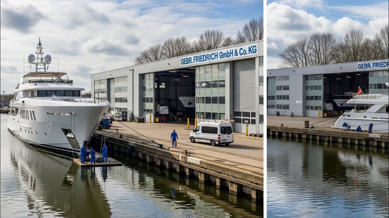 „So baut Deutschland Luxus! Gebr. Friedrich Werft – Innovation trifft Eleganz“