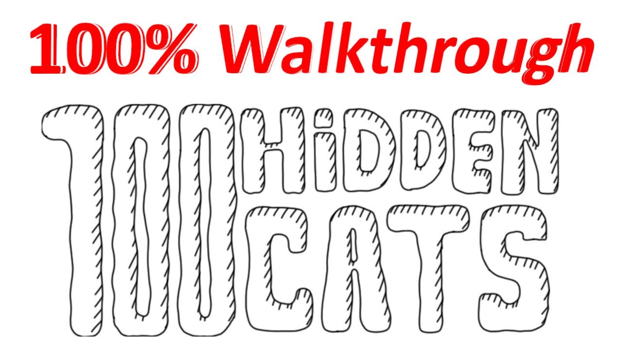 100 Hidden Cats - 100% Walkthrough