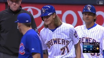 Josh Hader’s First Major League Hit