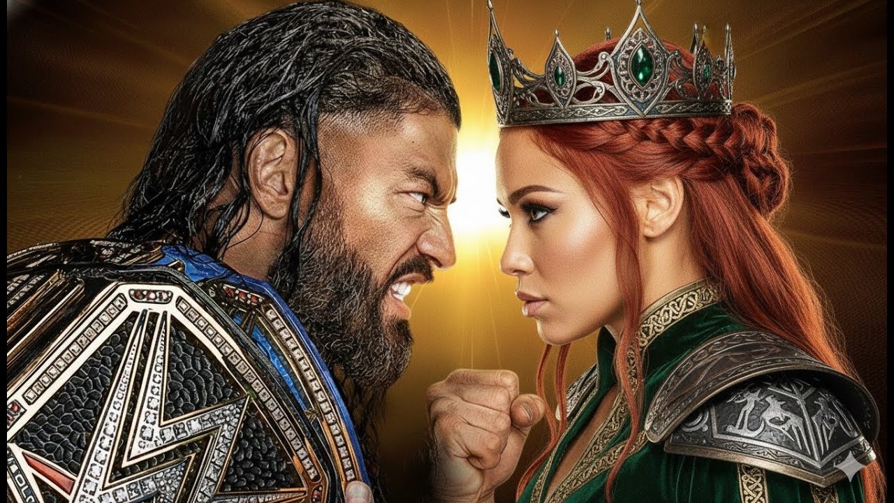 WWE LIVE : ROMAN REIGNS VS QUEEN CHARLOTTE FIGHT PART- 74 