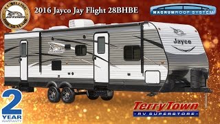 2016 Jayco Jay Flight 28BHBE Video Tour by TerryTown RV