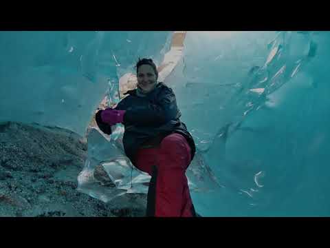 SAILING to a GLACIER!!!!!!! ICE CAVES!