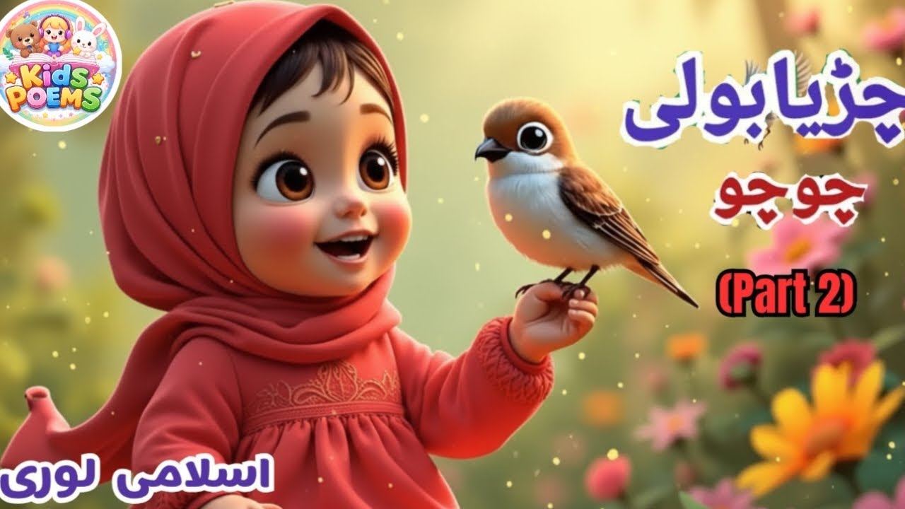 Chirya Boli Chuu Chuu | Allah Hoo Allah Hoo | Calm Islamic Lullaby for Kids | Peaceful Sleep| Part 2