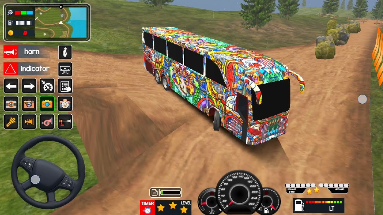 Coach Bus Simulator IndiaOff-road DrivingBus Game | NewUpdate😂2026Full Gameplay Video Partsbabies44