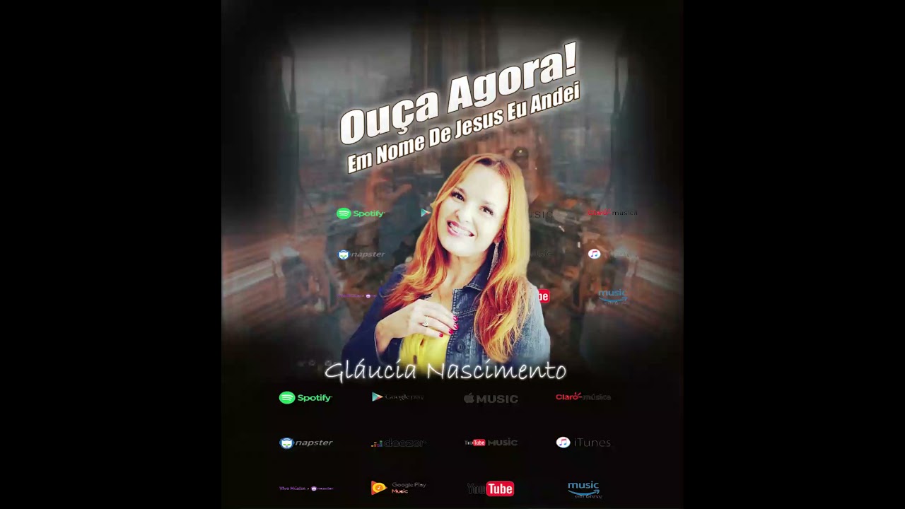 Flyer Em Nome De Jesus Eu Andei