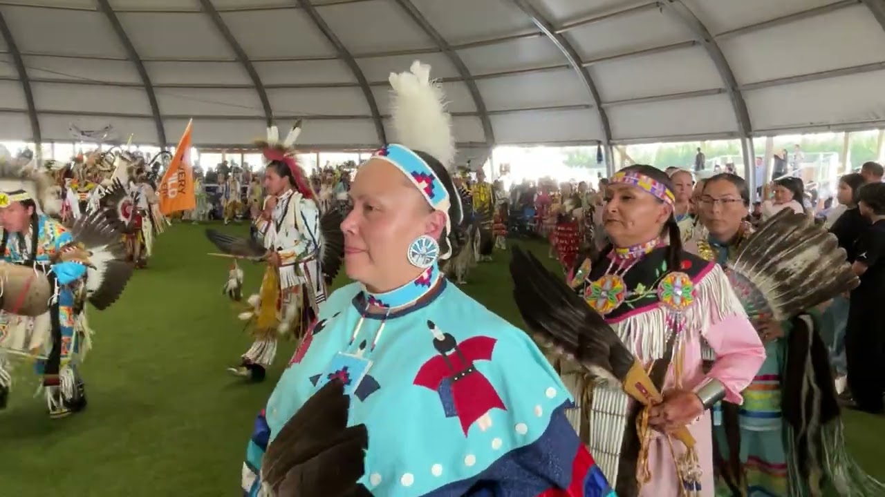 Friday night Grand Entry @ Enoch Pow Wow 2025