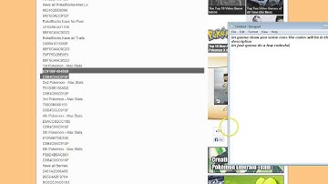 Cheats codes on pokemon sapphire