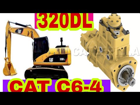 How To Excavator CAT Engine C6-4 Fuel pump timing